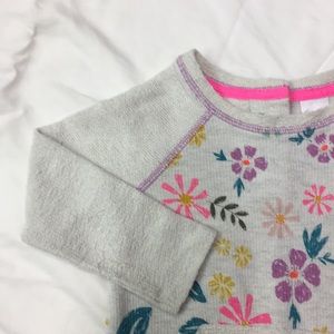 Cat and Jack, floral sweater dress, 3T